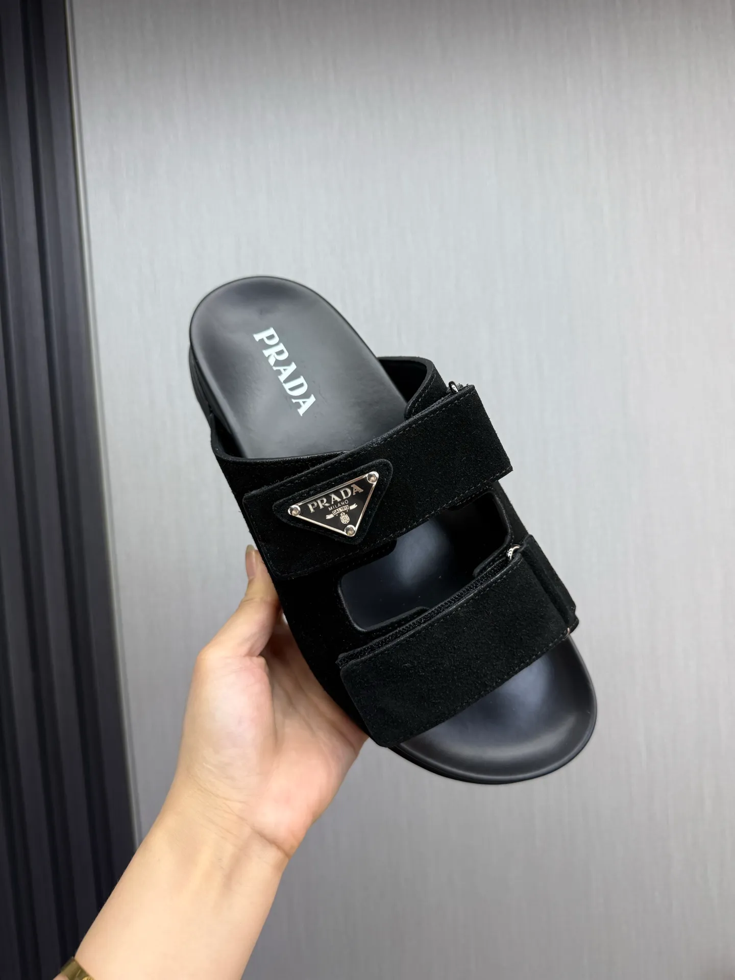 Men's shoes 💰440💰 ＰＲＡＤＡPrada - popular men's slippers hot sale 🔥 🩴Official website one to one production 38-45 sizes 45 46 🉑️Customized!